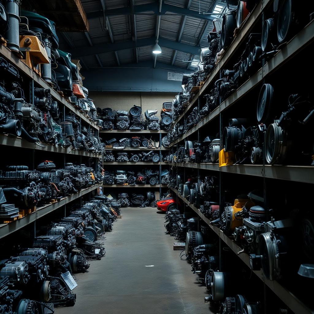Estoque de peças automotivas